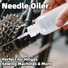 6 Pack Needle Tip Squeeze Bottle 50mL,Precision Gun Oil Bottle, Needle Oiler