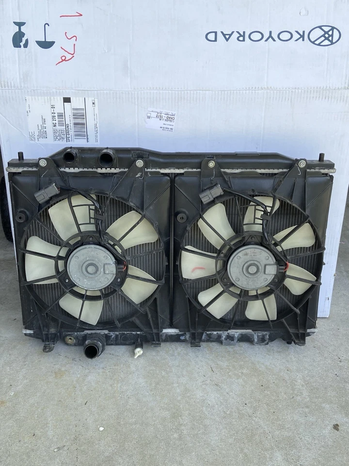 Honda Civic Si 2009 cupé FG2 K20Z3 OEM motor radiador ventilador de refrigeración conjunto Foto 2 de 2