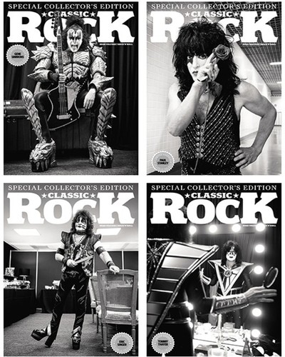 CLASSIC ROCK #302 KISS Limited Edition 4xMagazine Bundle THE END OF THE ROAD New - Picture 2 of 2