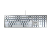 Cherry Tastatur KC 6000 Slim For MAC Silber USB