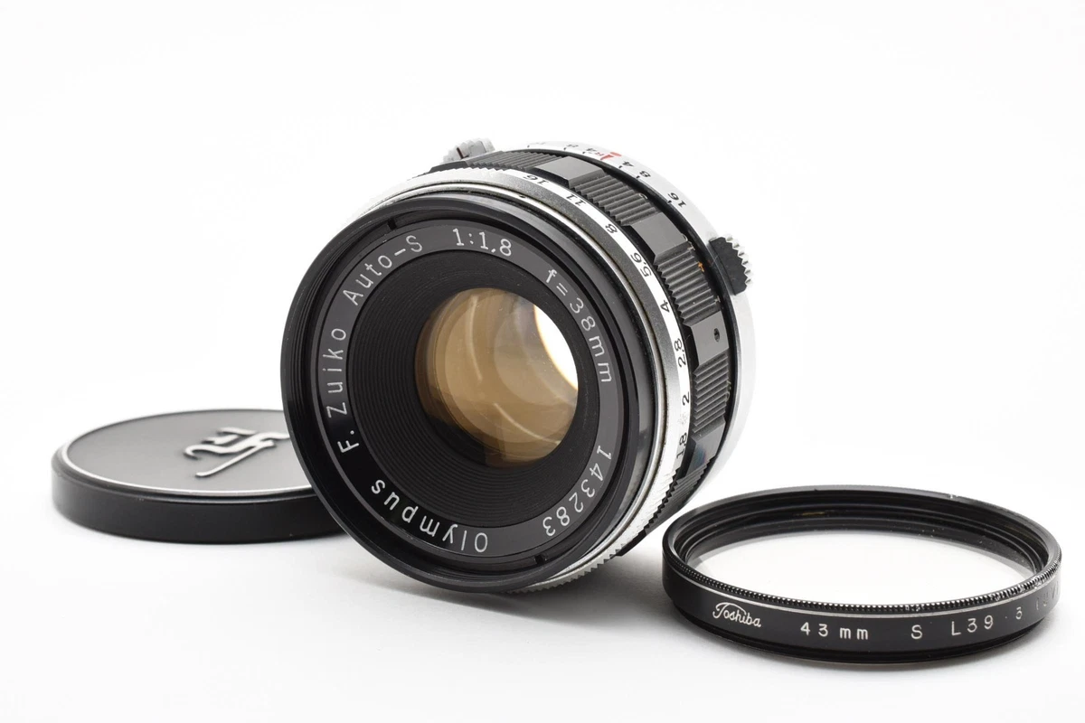 F/1.8 Camera Lenses Olympus Zuiko 38mm Focal for sale | eBay