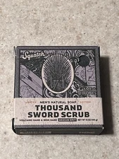 Dr. Squatch Thousand Sword Scrub Bar Soap - 5 Oz Game Of Thrones - LE HBO