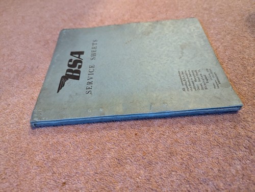 BSA Service Sheets October 1947 To 1957 Various Models Up To 1957 - Picture 3 of 14