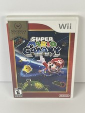 Super Mario Galaxy Nintendo Selects Wii 2011 Complete In Box With Manual CIB