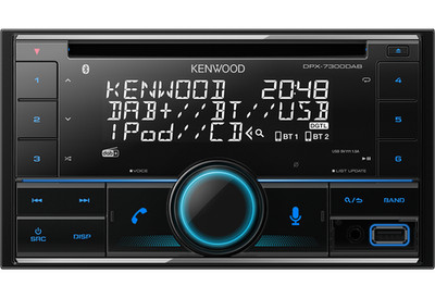 Kenwood DPX-7300DAB 2DIN CD Autoradio DAB+ Radio Bluetooth USB Spotify Alexa