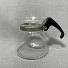 Vintage 4" Mini PYREX 802 Corning Single Serving Coffee Tea Pot Carafe
