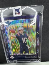 2024 Drake Maye Optic Rated Rookie Purple Sho...