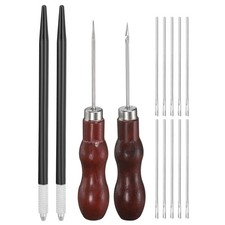 Doll Hair Rooting Holders Tool, 0.8mm Rerooting Knitting Needles, Black