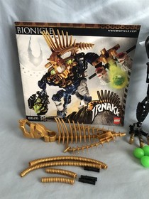 LEGO BIONICLE 6 PIRAKA 8900 8901 8902 8903 8904 8905 + 8626 Irnakk book & parts