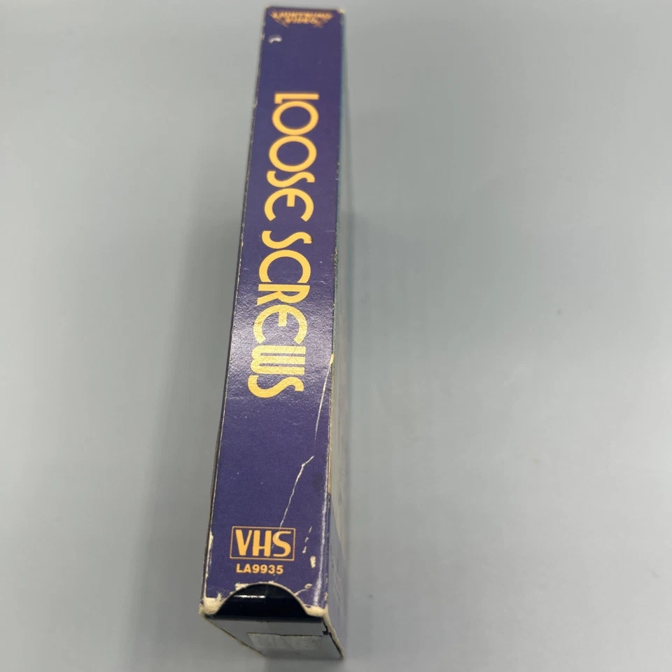 Loose Screws VHS Tape 1986, Lightning Video Comedy Vtg HTF OOP Rare - Image 4 of 4