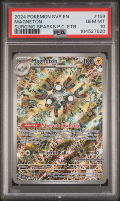 2024 POKEMON SURGING SPARKS POKEMON CENTER ETB PROMO SVP EN #159