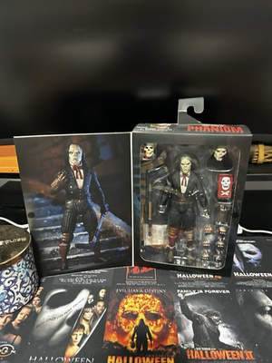 #ad NECA TMNT x Universal Monsters Ultimate Casey Jones Phantom Figure w Stick $23.50