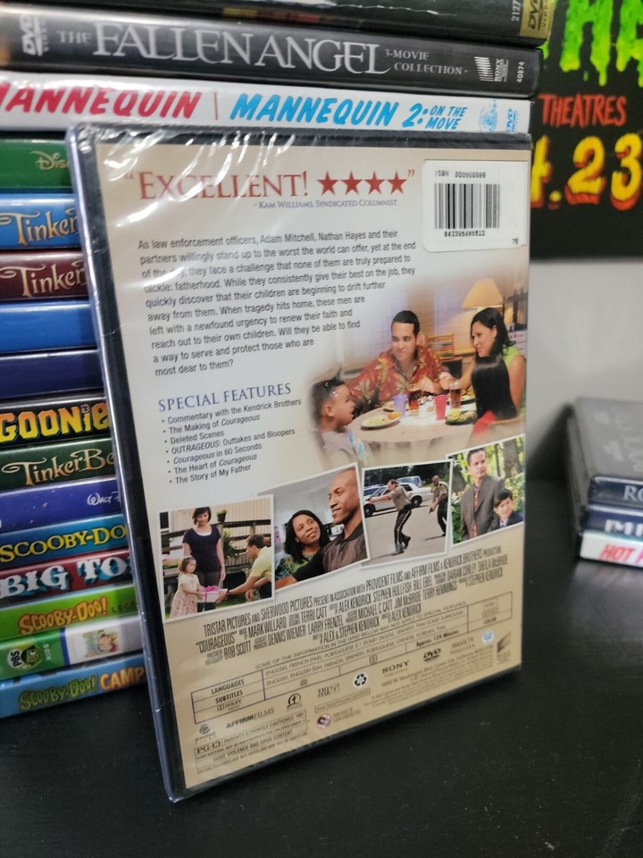 Courageous DVD, 2011 New Sealed - PROMO copy - Free Fast Shipping | eBay