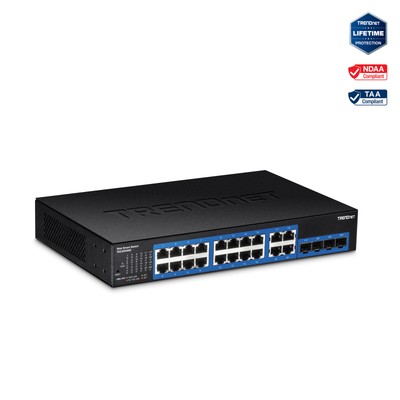 TRENDnet TEG-204WS 20-Port Gigabit Web Smart Switch