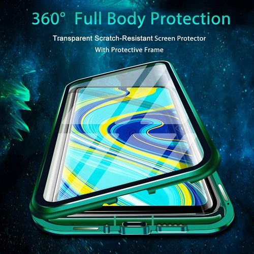 360° Ganzkörperhülle für Xiaomi Redmi Note 9/9/Pro/9 S + Displayschutzfolie - Bild 20 von 42