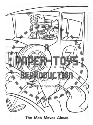 VINTAGE REPRINT - 1969 WACKY RACES COLORING BOOK SAMPLER - Picture 22 of 22