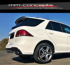 CUP Diffusor Seiten Ansatz SET SCHWARZ für Mercedes GLE W166 AMG Line Flap Heck