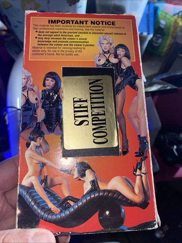 Stiff Competition VHS Vintage 1980’s Tested Full Length Movie Adult Rated