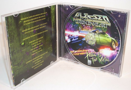 BLESSED BY A BROKEN HEART Pedal to the Metal ( CD ) Century Media 2008 - Imagen 4 de 4