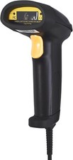 PISTOLA SCANNER CODICI BARRE USB CAVO2M LASER BARCODE EAN 8 13 CODE 39 128 BLACK