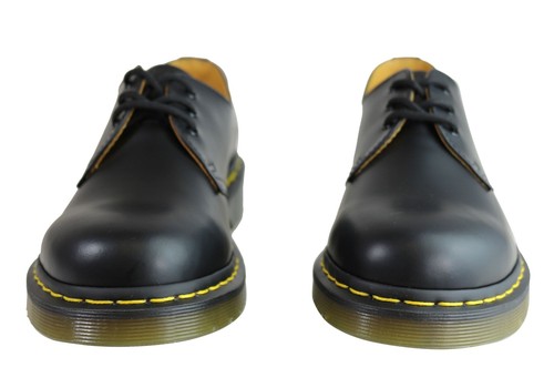 Zapatos Unisex Cómodos Dr Martens 1461 Clásicos Negros Suave Con Cordones - ModeShoe - Imagen 7 de 10