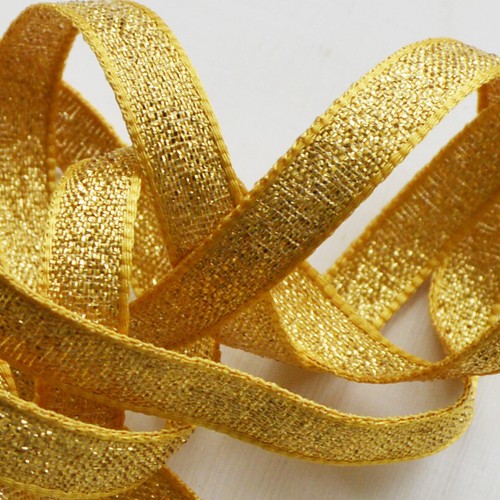 Berisfords Sparkly Lame Ribbon Rose Gold Silver Glitter Christmas ALL WIDTHS - Picture 13 of 25