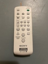 Sony RMT-CS2IPA PERSONAL AUDIO SYSTEM CD BOOMBOX REMOTE CONTROL ZS-S2IP ZS-S4IP