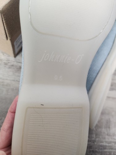 Johnnie-O Men's Sz. 9.5 Newport Penny Loafer In Light Blue NWB - Picture 7 of 8