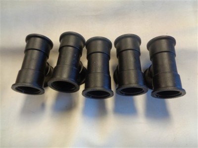 TEE FITTING BLACK PLASTIC 1'' NPT SET OF (5) FEMALE MARINE BOAT