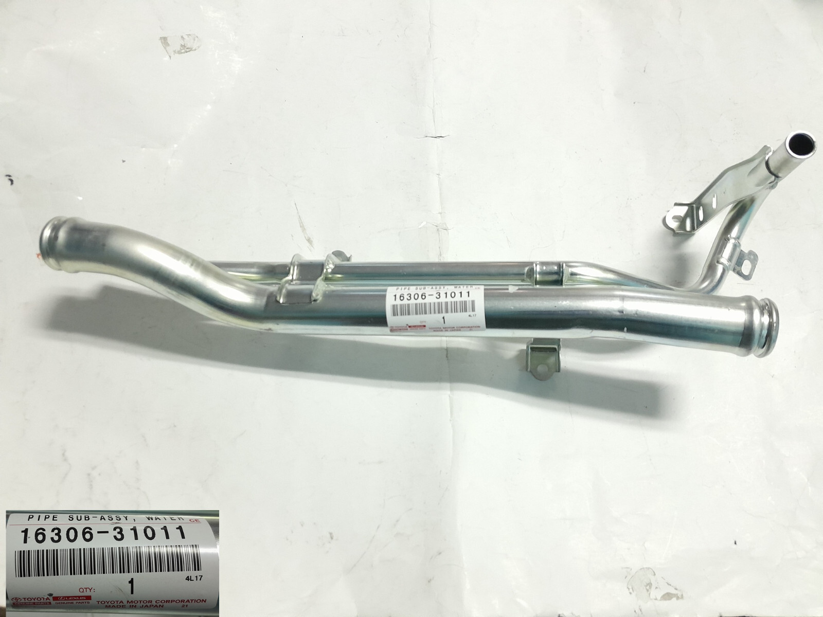 Genuine OEM Toyota 4Runner Tacoma Tundra Water Outlet Pipe NO.1 16306-31011