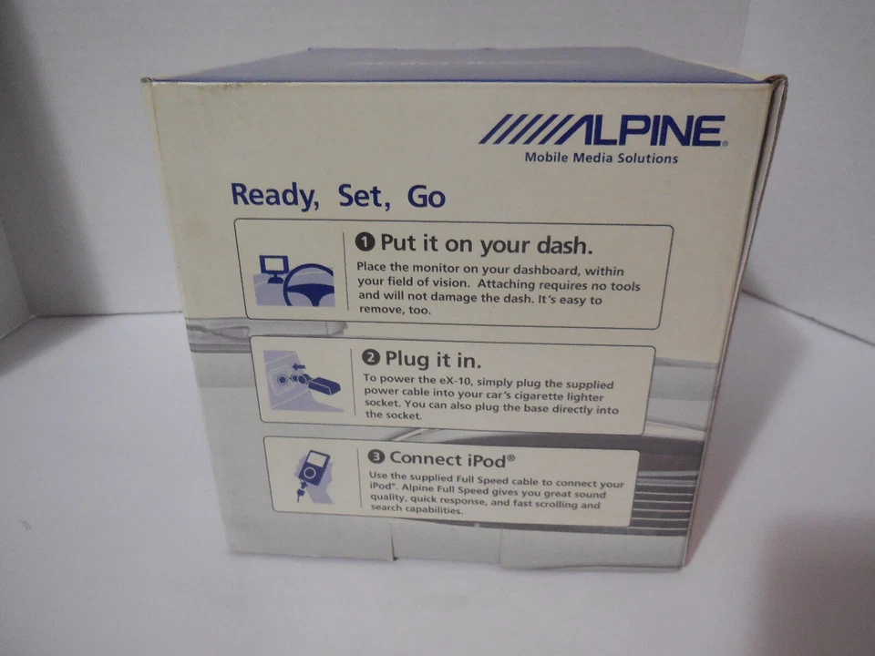 全新 ALPINE EX 10-BLUETOOTH 免提,ADVANCE iPod 控制器 带蓝齿 — 第 2/4 张图片