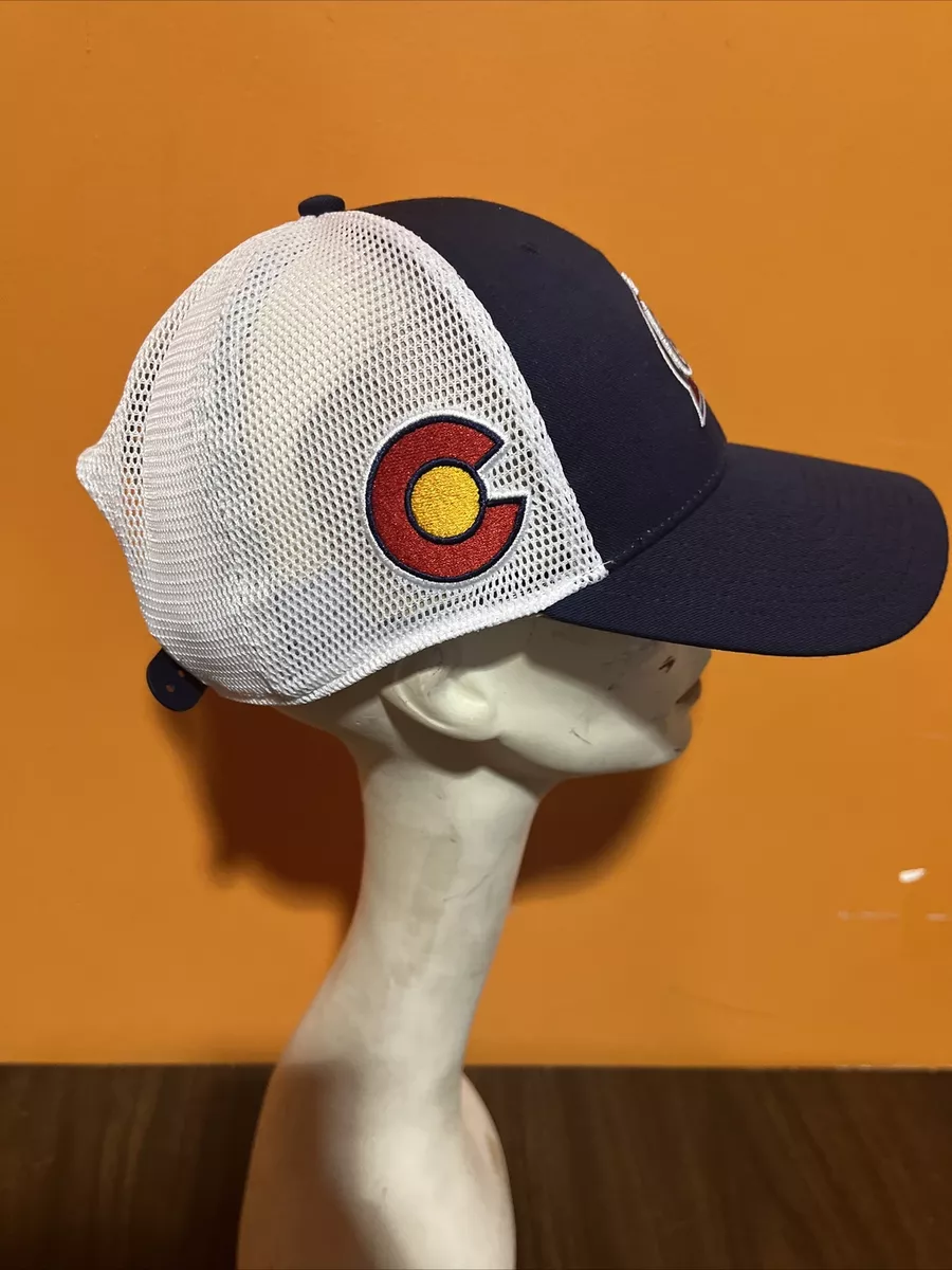 New Fanatics Colorado Avalanche Reverse Retro 1.0 Team Issued Flat Billed  Hat