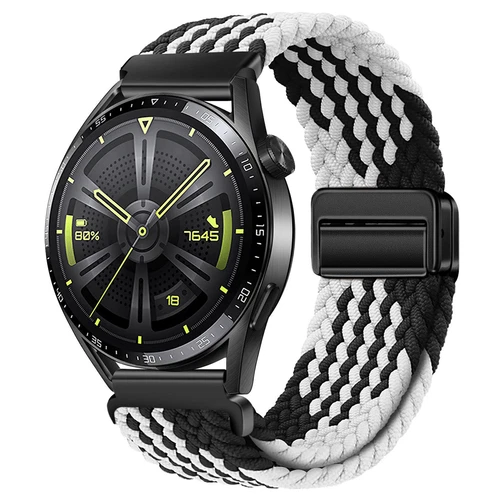 Correa de reloj de pulsera magnética de nailon trenzado de 18 mm 20 mm 22 mm correa de liberación rápida - Imagen 31 de 169