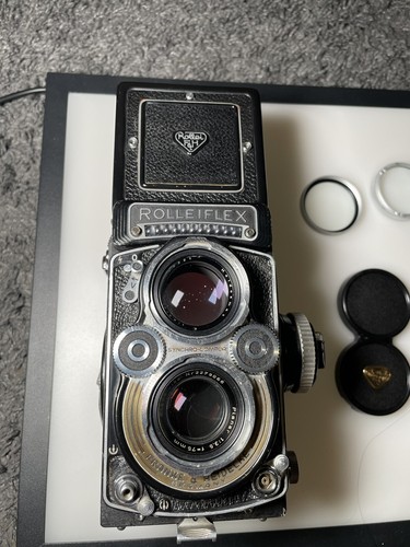rolleiflex 3.5f 35f Planar 75mm f3.5 - Foto 7 di 14