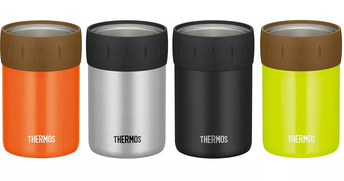 Thermos Cold Storage Can Holder for 350 ml Cans Silver JCB-352 SL