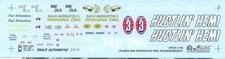 Slixx 7148 Hustlin Hemi 65 Coronetdart-paul Richardson 125 Waterslide Decal