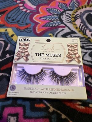 KISS LASHES - NEWEST! - LMS04 - THE MUSES COLLECTION - HANDMADE - LASH COUTURE