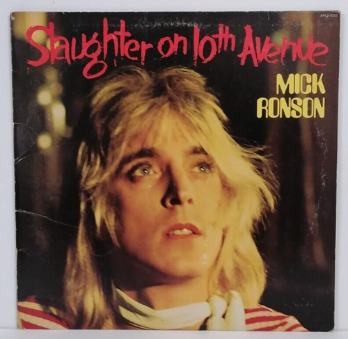Mick Ronson Slaughter On 10th Avenue Vinyl LP America Pressing - EX - Picture 2 of 5