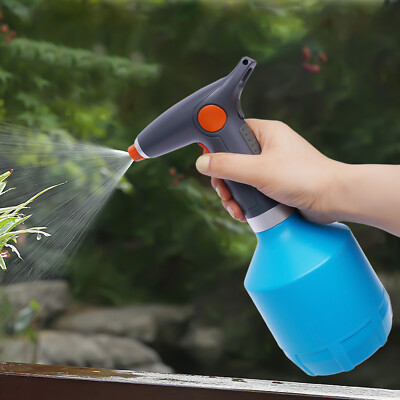 Electric Plant Mister Spray Fogger Atomizer Bottle Flower Watering Tool 1000ML
