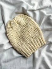 Hat Knitted fluffy beanie Cute teens cap Christmas gift for daughter Knit hat