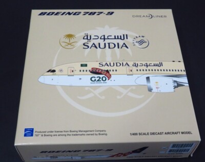 JC Wings. Saudia. B787-9. HZ-ARF. 1:400 Scale. Brand New | eBay