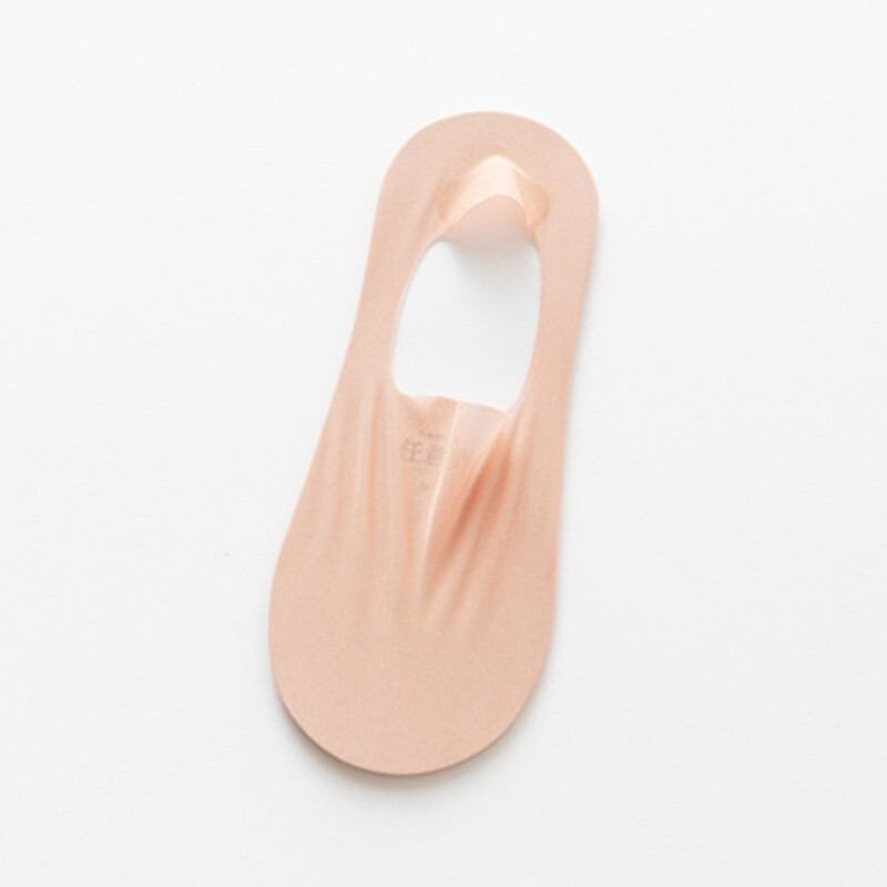 Women Solid Color Mesh Socks Ice Silk Socks Invisible Socks Boat Socks