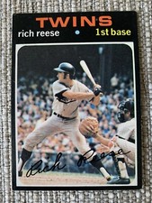 1971 Topps #349 RICH REESE Minnesota Twins 1st Base Baseball Card