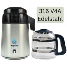 Megahome Wasser Destilliergerät MH943 316 V4A gesundes Trinkwasser Wasserfilter