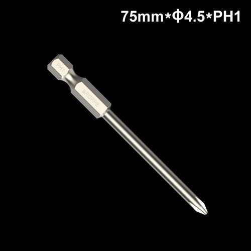 PH00 PH0 PH1 PH2 Phillips Screwdriver Bit 1/4" Drive Insert Bits 50 / 75 / 100mm - Picture 7 of 35