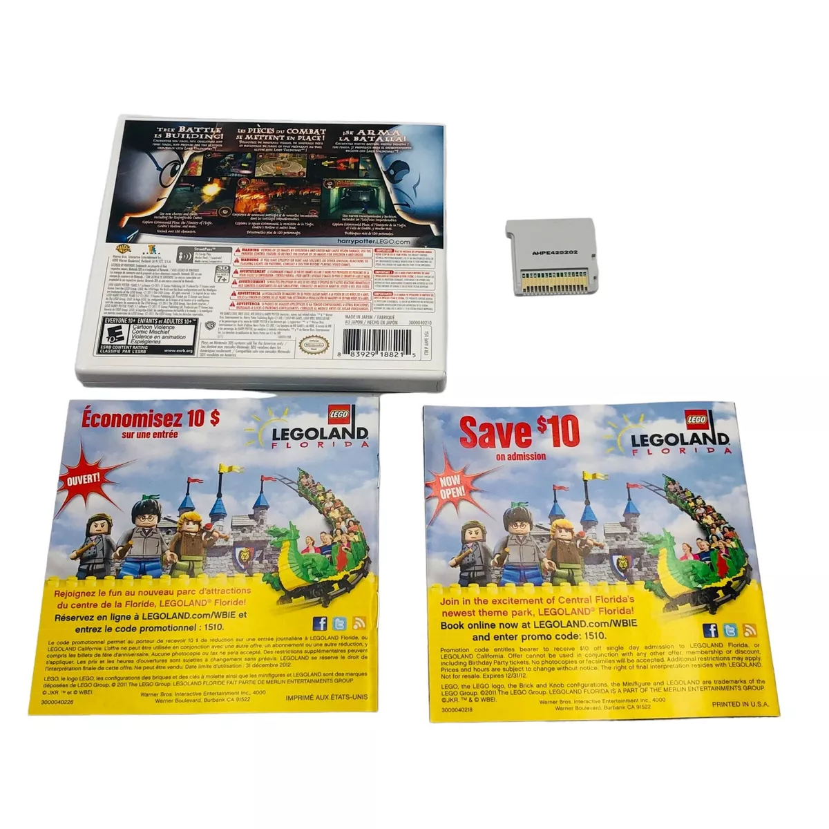 Lego Harry Potter Years 1-4 Seminovo Nintendo 3DS 