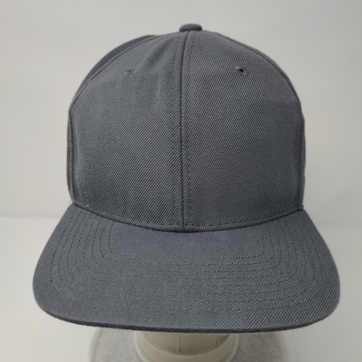 Zephyr Snapback Hat Gray One Size Adjustable Embroidered 6 Panel