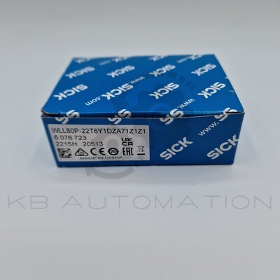 Sick WLL80P-22T6Y1DZA71Z1Z1 | 6076723 LWL-Sensoren WLL80
