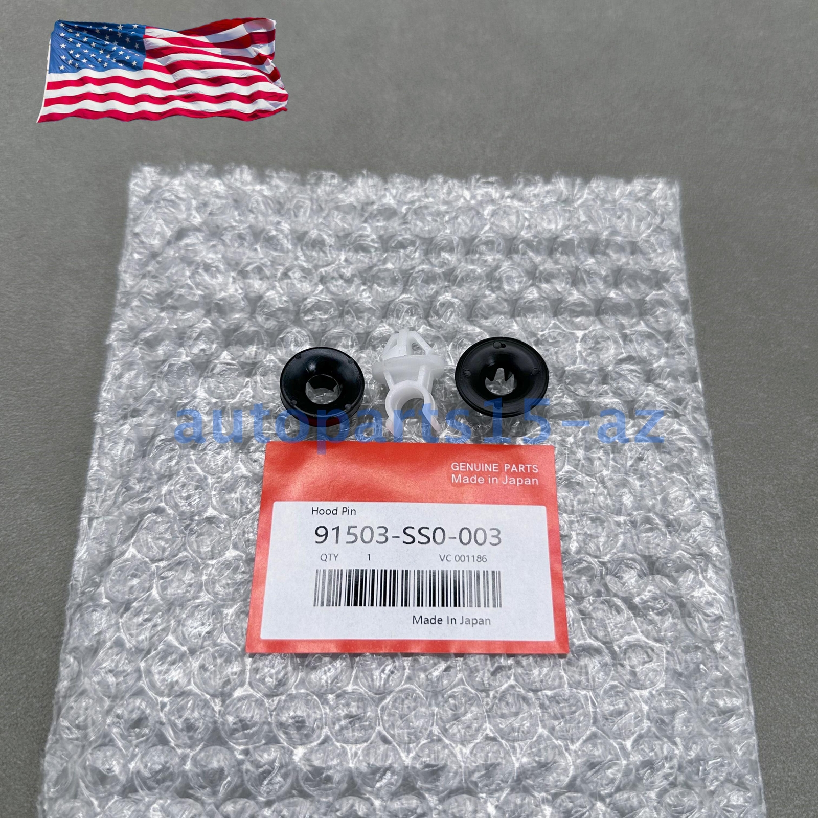 OEM! 3pcs Car Hood Support Prop Rod Holder Clip For Honda Accord Odyssey Prelude