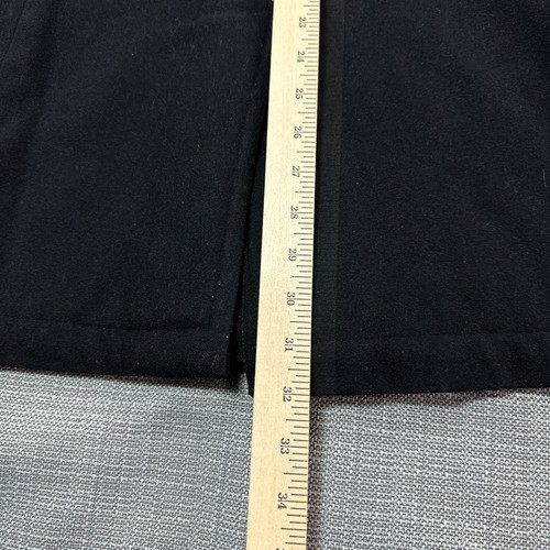 Vintage Navy Wool Peacoat Mens 38R Black Double Breasted Military Issue Sailor - Picture 9 of 12